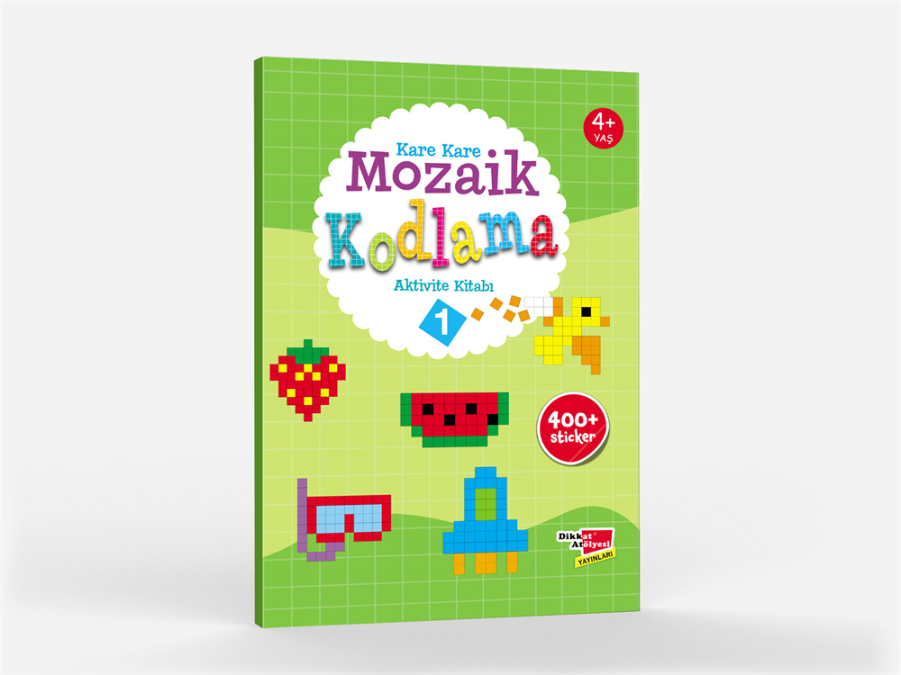 Okul Öncesi Kare Kare Mozaik Kodlama 1. Seviye