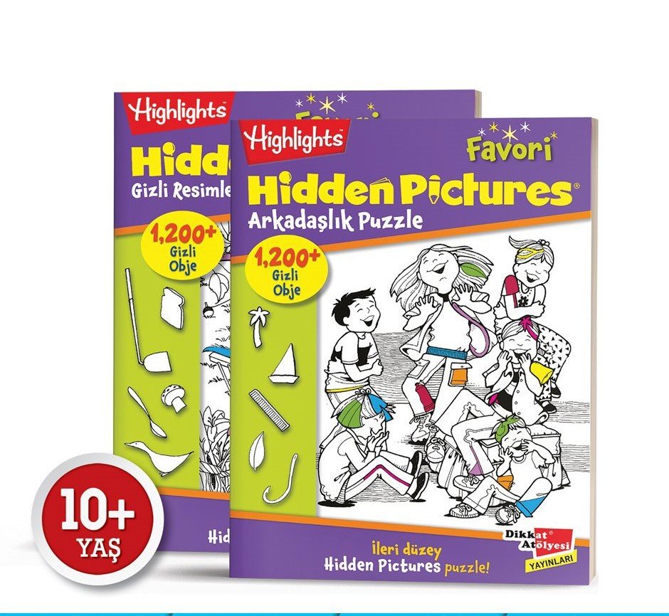 Favori Hidden Pictures 2'li Set