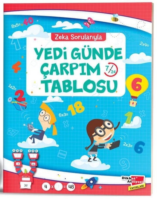 Zeka Sorularıyla Yedi Günde Çarpım Tablosu 7/24