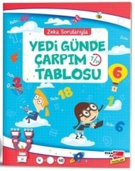 Zeka Sorularıyla Yedi Günde Çarpım Tablosu 7/24