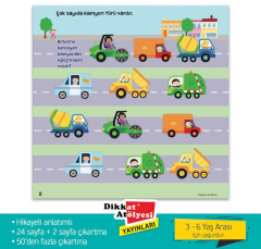 Sticker Eğlenceli Etkinliklerle Hikayeli Bulmaca 5'li Set