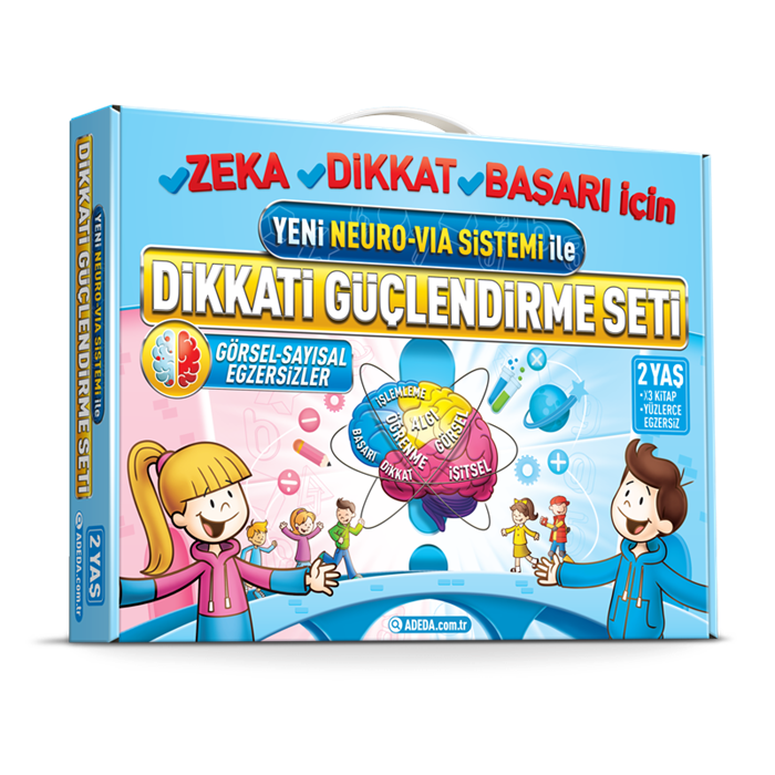 Adeda Yayıncılık Dikkati Güçlendirme Seti - 2 Yaş