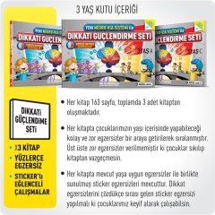 Adeda Yayıncılık Dikkati Güçlendirme Seti - 3 Yaş