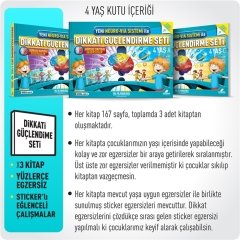 Adeda Yayıncılık Dikkati Güçlendirme Seti - 4 Yaş