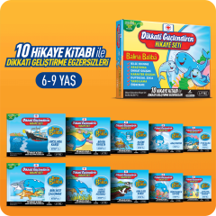 Adeda Yayıncılık Balina Baliba (10 Kitap) (6-9 Yaş)