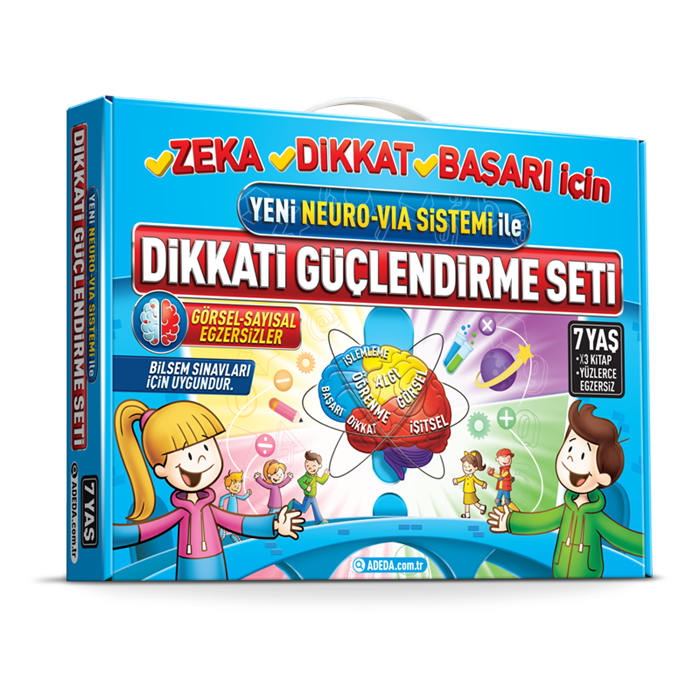 Adeda Yayıncılık Dikkati Güçlendirme Seti - 7 Yaş