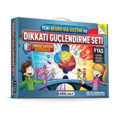 Adeda Yayıncılık Dikkati Güçlendirme Seti - 9 Yaş