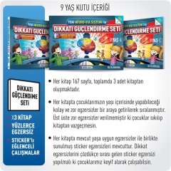 Adeda Yayıncılık Dikkati Güçlendirme Seti - 9 Yaş