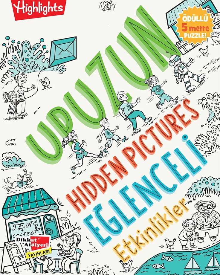 Upuzun Hidden Pictures Eğlenceli Etkinlikler