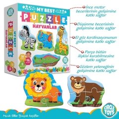 My Best Puzzle - Hayvanlar