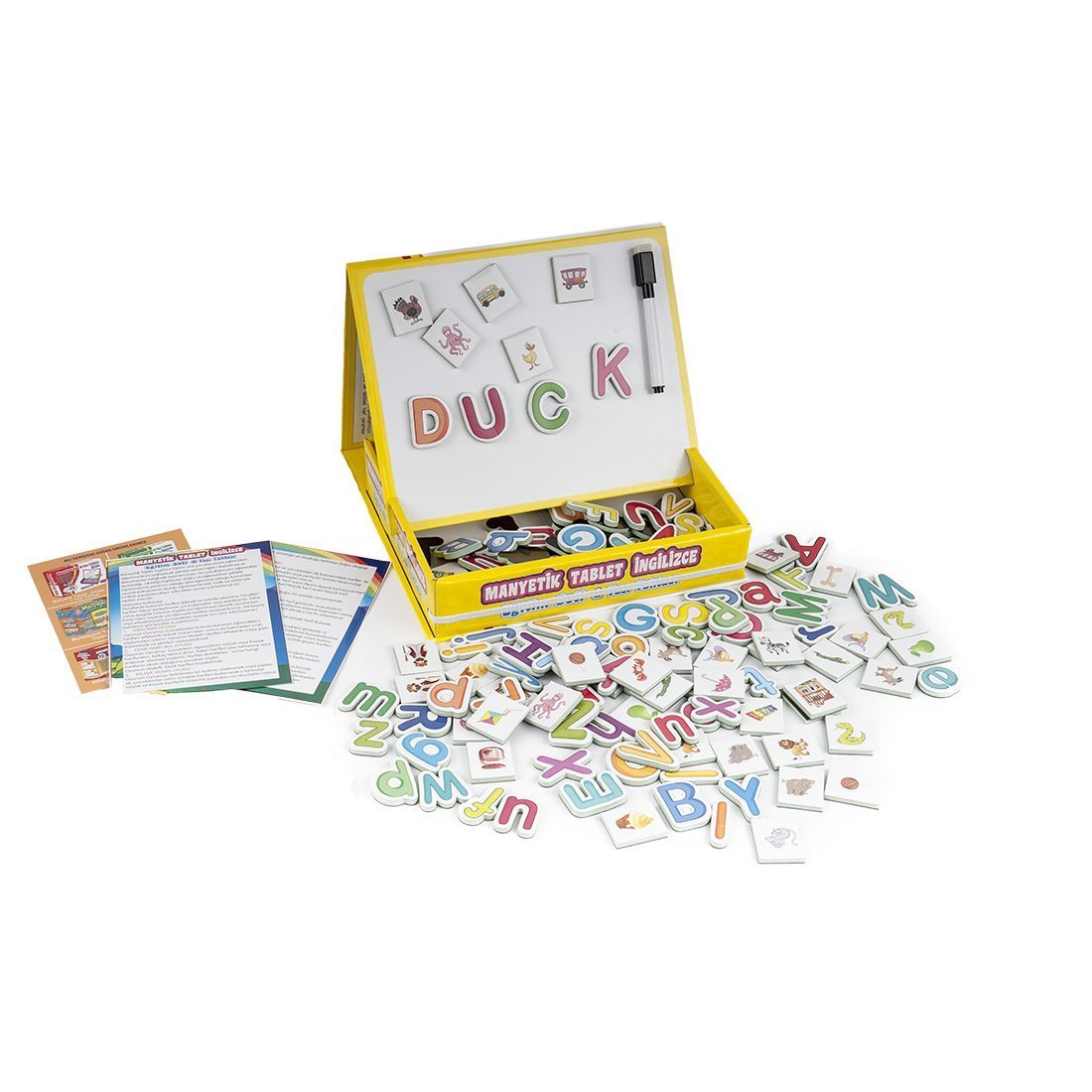 Diytoy Manyetik Tablet Alfabe Seti- İngilizce