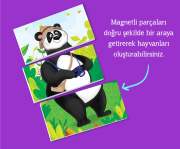 2+ Yaş Dikkat Geliştiren Magnet Puzzle