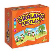 Sıralama Kartları – Konuşmayı ve Dikkati Geliştiren Puzzle (2-4 Yaş)