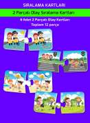 Sıralama Kartları – Konuşmayı ve Dikkati Geliştiren Puzzle (2-4 Yaş)