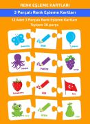 Sıralama Kartları – Konuşmayı ve Dikkati Geliştiren Puzzle (2-4 Yaş)