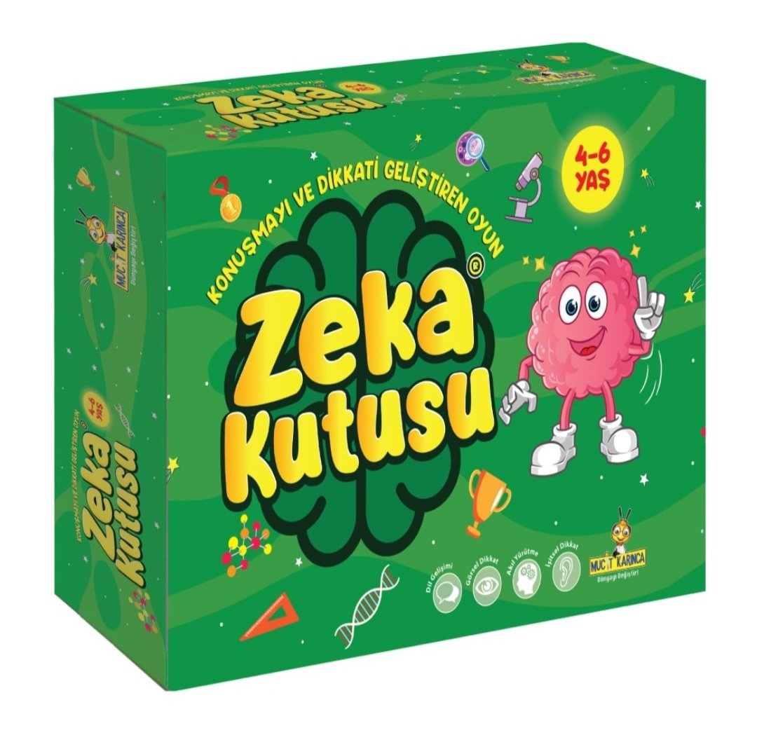 Zeka Kutusu – Konuşmayı ve Dikkati Geliştiren Oyuncak (4-6 Yaş)