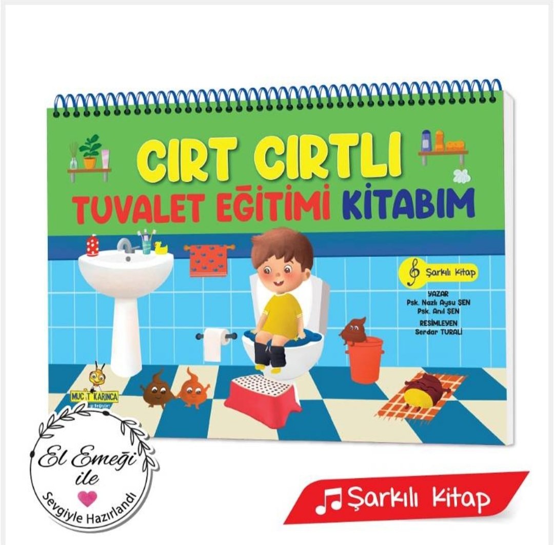 Cırt Cırtlı Tuvalet Eğitimi Kitabım