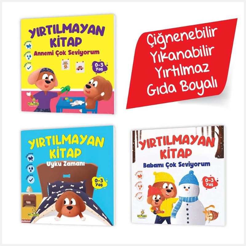 Yırtılmayan Kitap Serisi (0-3 Yaş) – CEVİZ