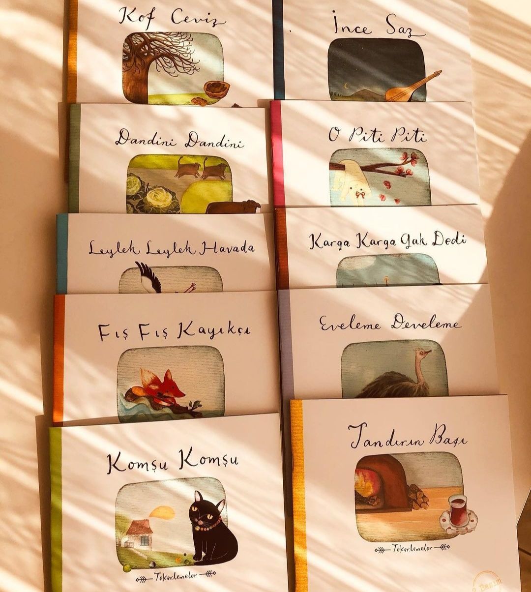 TEKERLEMELER SERISI 10 KITAP