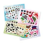Tükenmeyen Sticker Kitabım - Eğlenceli Yüzler (100+ Tekrar Tekrar Kullanılabilen Sticker)