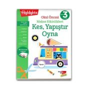 Okul Öncesi Makas Etkinlikleri Kes, Yapıştır, Oyna 4’lü Set