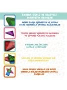 Magly Manyetik Yapı Blokları – Çocuklar Için Renkli 3 Boyutlu 72 Parça Manyetik Karo Oyun Seti