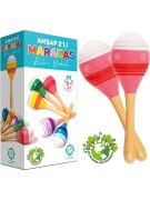Ahşap Marakas 2'li