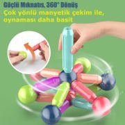 42 Parça Manyetik Çubuklar ve Toplar