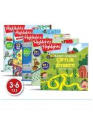 Sticker Eğlenceli Etkinliklerle Hikayeli Bulmaca 5'Li Set