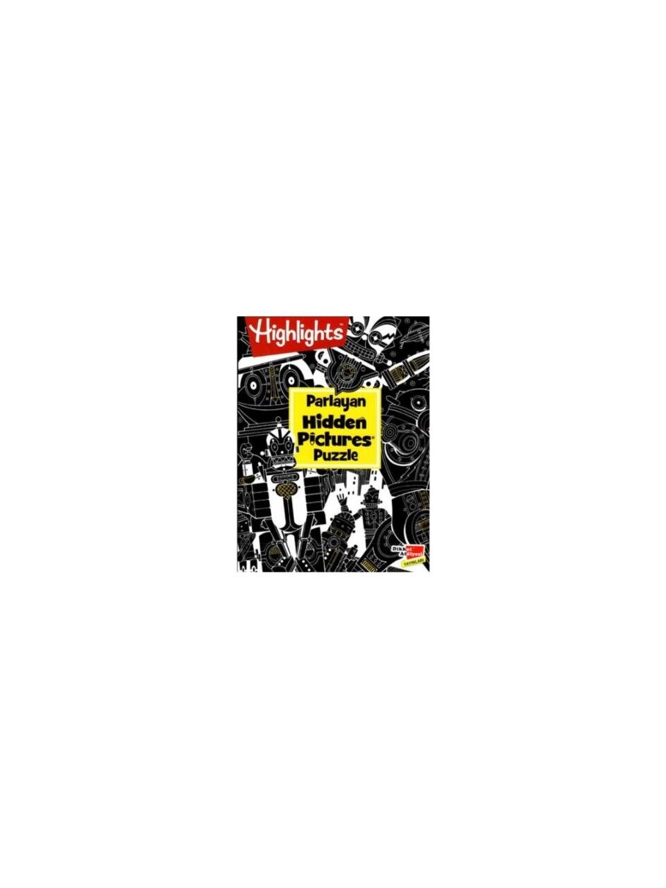 Parlayan Hidden Pictures Puzzle Dikkat Geliştirme Kitabı