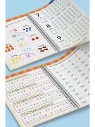 Sayıları Yazmayı Kolayca Öğreten Kitap | Sihirli Uçan Kalemli Oluklu (Kabartmalı) Sayılar Kitabı