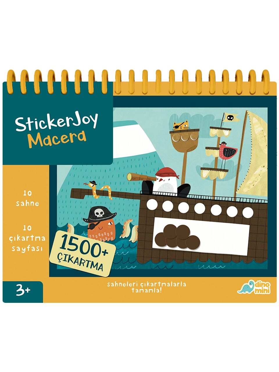 Stickerjoy Macera Sahneyi Çıkartmalarla Tamamla! Çıkartma Kitabı