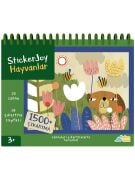 Stickerjoy Hayvanlar Sahneyi Çıkartmalarla Tamamla! Çıkartma Kitabı