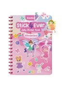 Stick4ever - Wonderland Tak Çıkar Jelly Sticker Kitabı