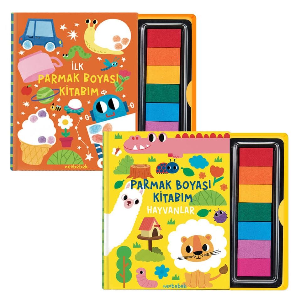 Parmak Boyası Kitaplarım (2 li Set)