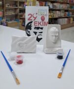 29 EKİM BAYRAK VE BÜST TAŞ BOYAMA (20 Lİ SET)