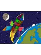 MAGNA-TILES® - Clear Color Manyetik Bloklar - 100 Parça