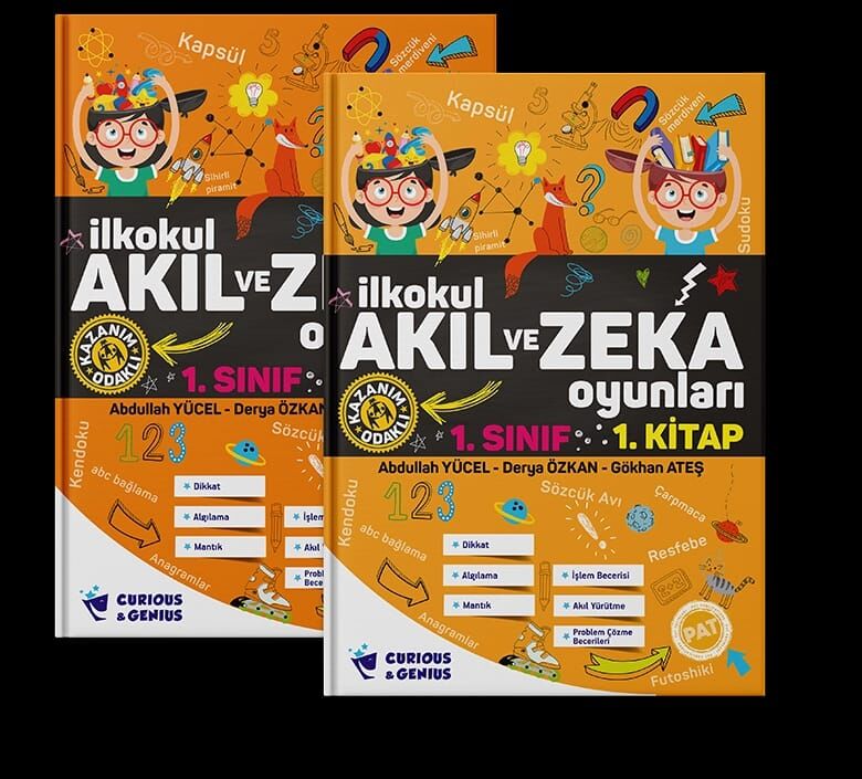 İLKOKUL AKIL VE ZEKA OYUNLARI( 2 Lİ SET)
