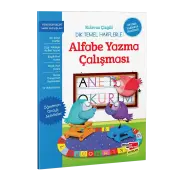 Kılavuz Çizgili Dik Temel Harflerle Alfabe Yazma Çalışması (ÇEK KOPAR ÖZELLİKLİ)